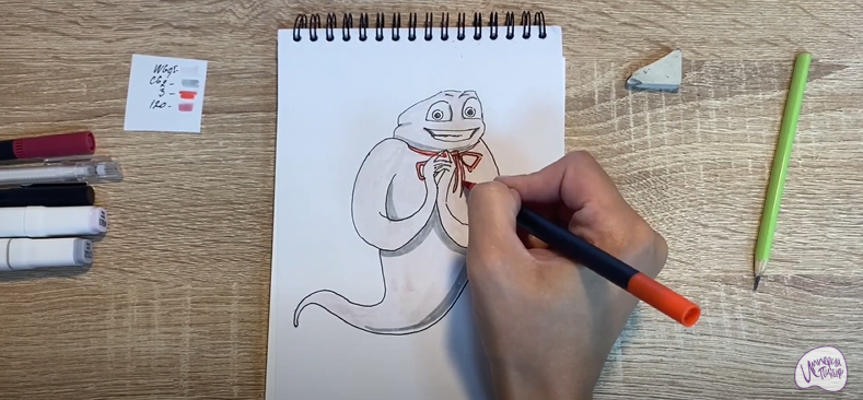 Рисуем Арчи из "Царевны"