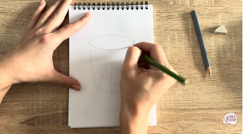 Рисуем Мерный стакан