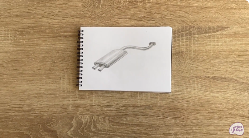 Рисуем Глушитель