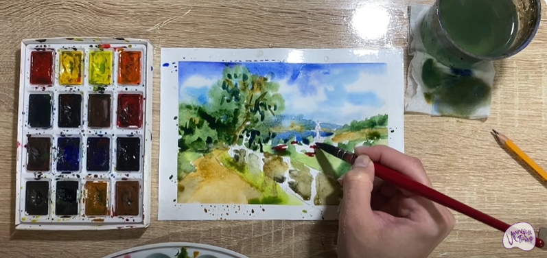 Рисуем Плёс