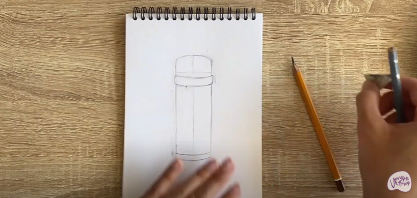 Рисуем Термос Рисуем Термос