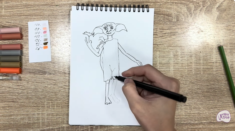 Рисуем Добби