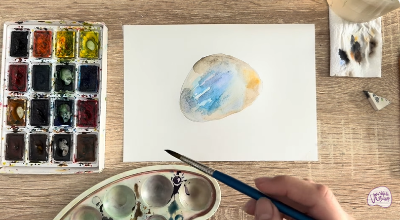 Рисуем Лунный камень