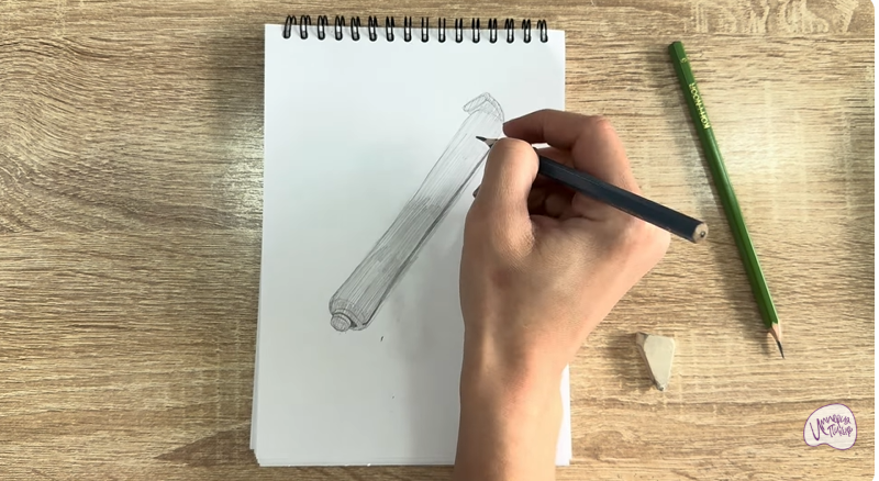 Рисуем Коклюшки для завивки