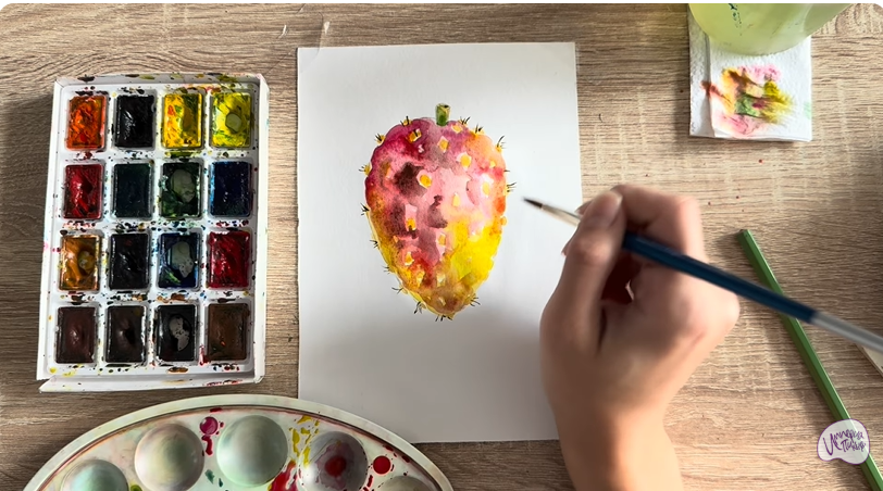 Рисуем Опунция