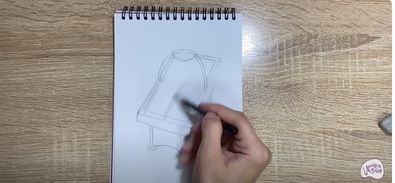 Рисуем Стол для аэрохоккея