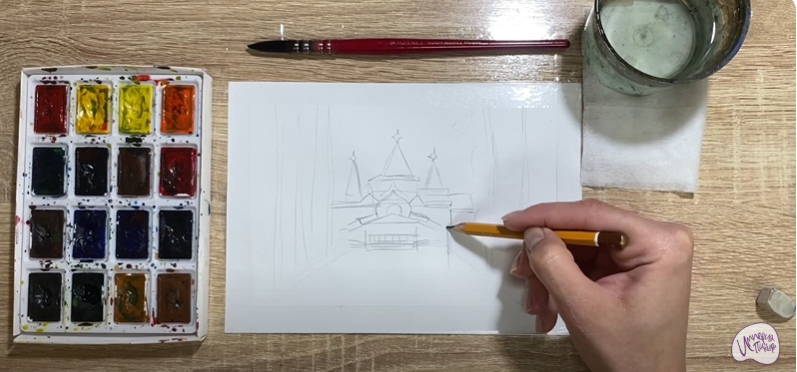 Рисуем Великий Устюг