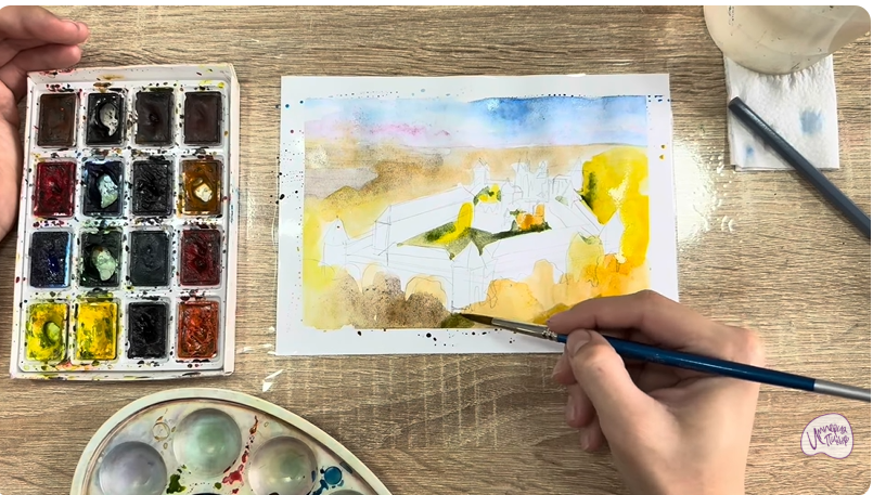 Рисуем Звенигород