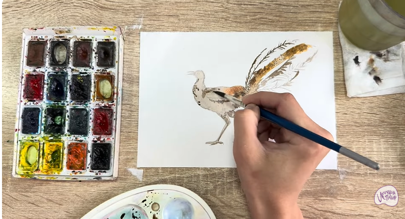 Рисуем Лирохвост