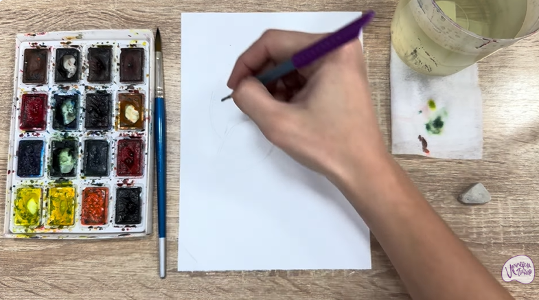 Рисуем Миндаль