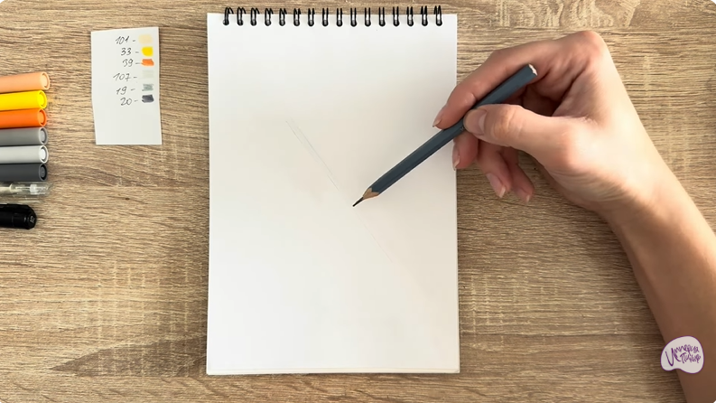 Рисуем Бенгальский огонь