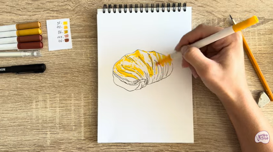 Рисуем Сфольятелла