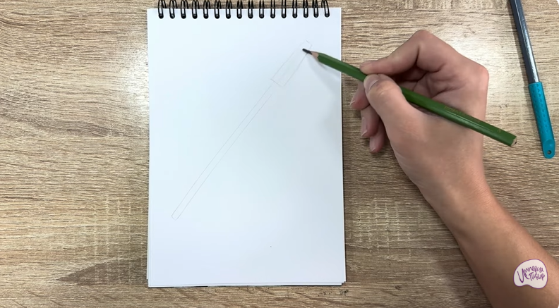 Рисуем Щеточка для бровей