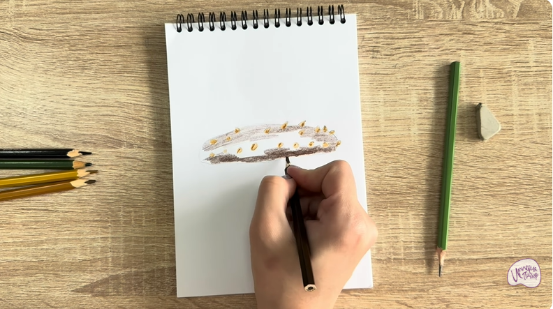 Рисуем Голотурия