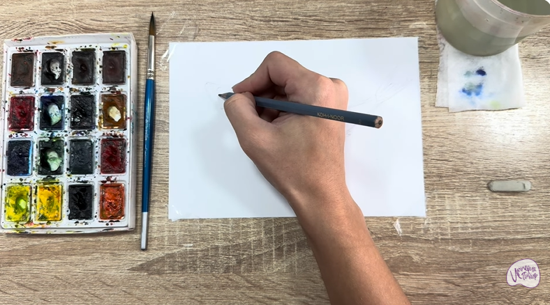 Рисуем Селёдка