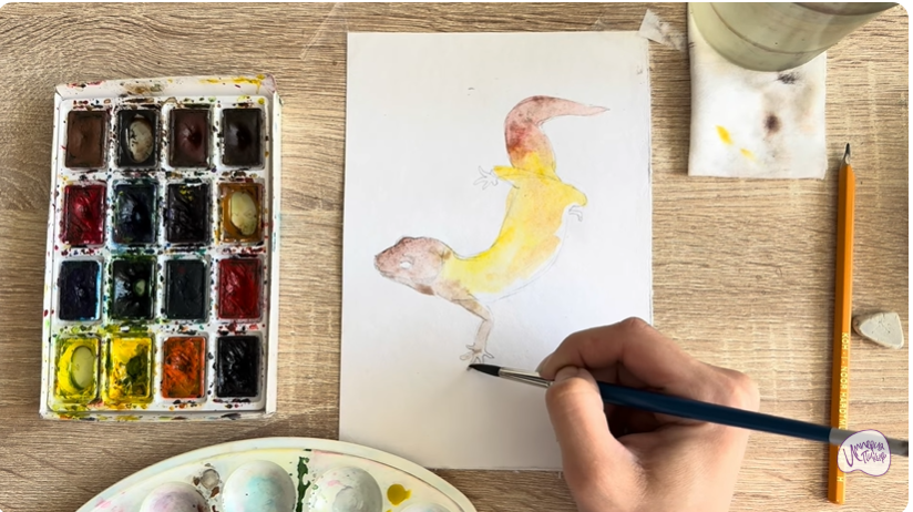 Рисуем Геккон