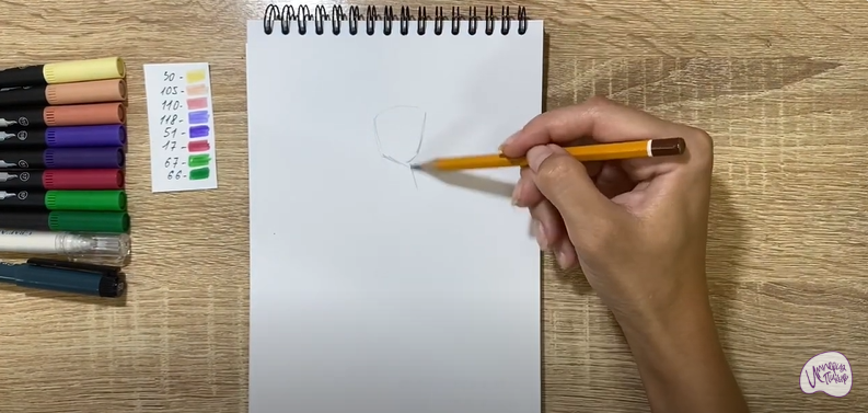 Рисуем Роза