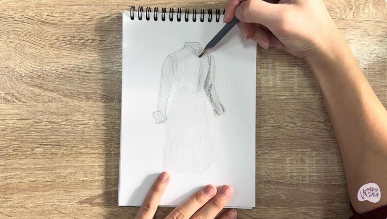 Рисуем Кафтан