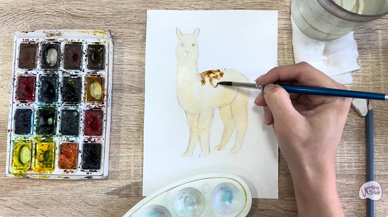 Рисуем Альпака