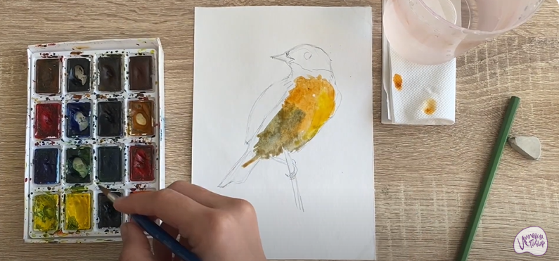 Рисуем Большой чекан