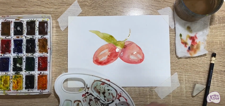 Рисуем Ягоды годжи