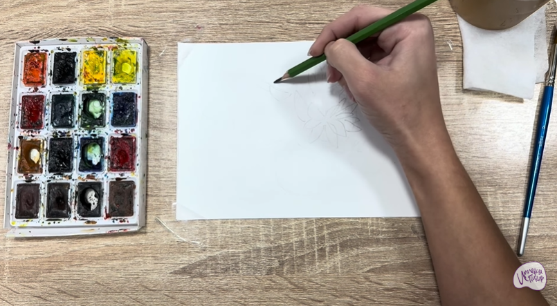 Рисуем Очиток