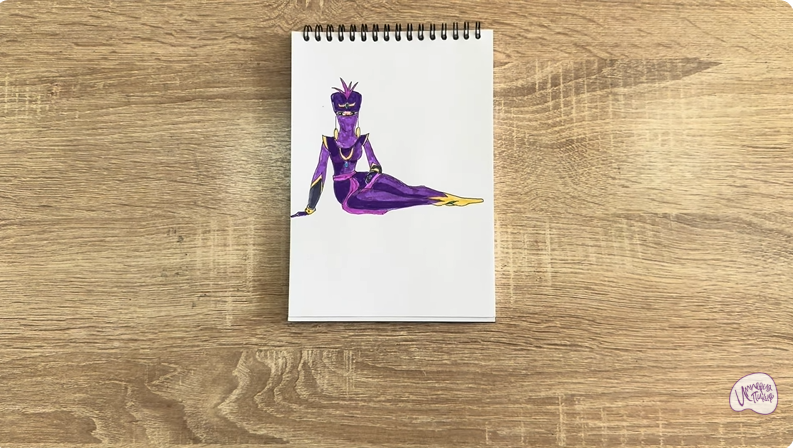 Рисуем Шамаханская Царица из "Три богатыря"