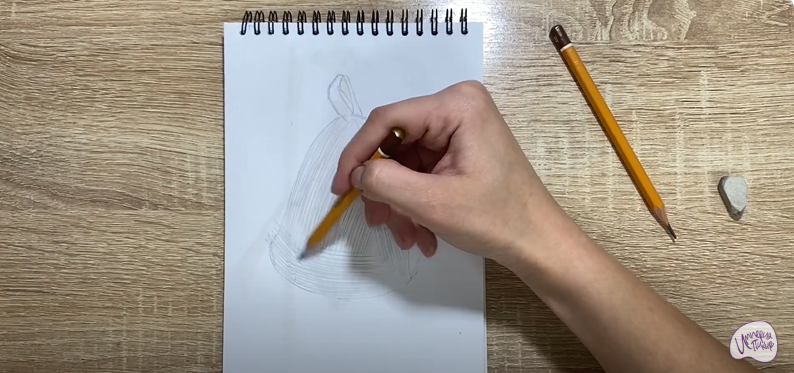 Рисуем Шапка для бани