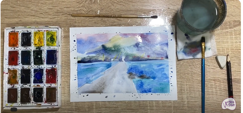 Рисуем Новороссийск