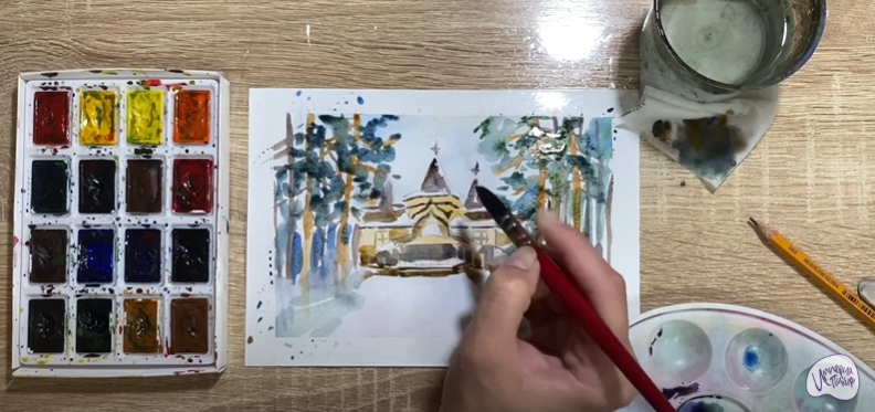 Рисуем Великий Устюг