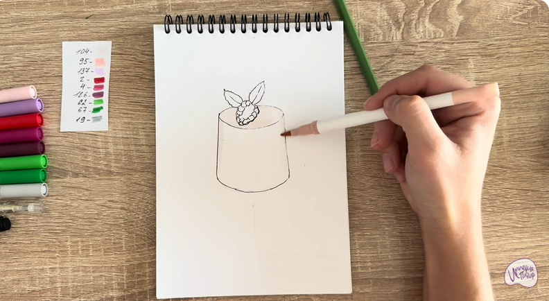 Рисуем Панна-кота