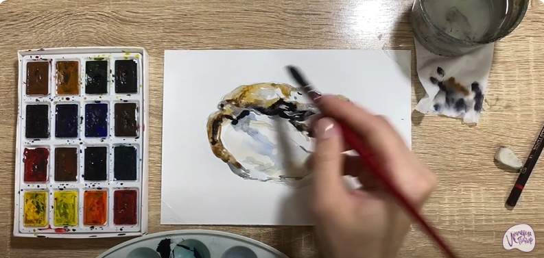 Рисуем Устрица