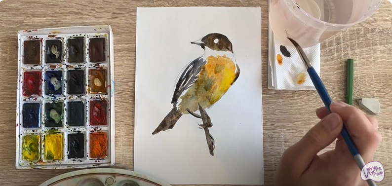 Рисуем Большой чекан