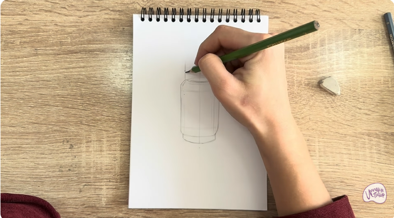 Рисуем Газовый баллон