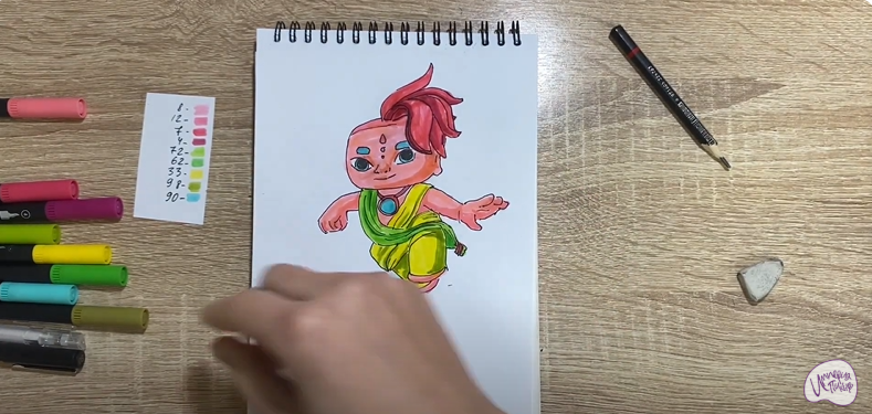 Рисуем Лоти из "Команда Флоры"