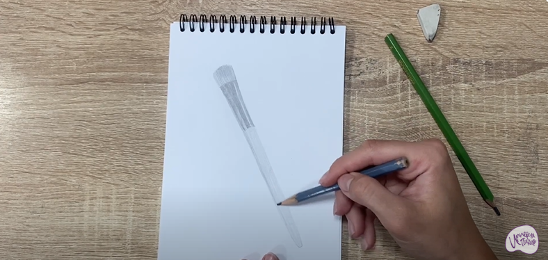 Рисуем Кисть для теней
