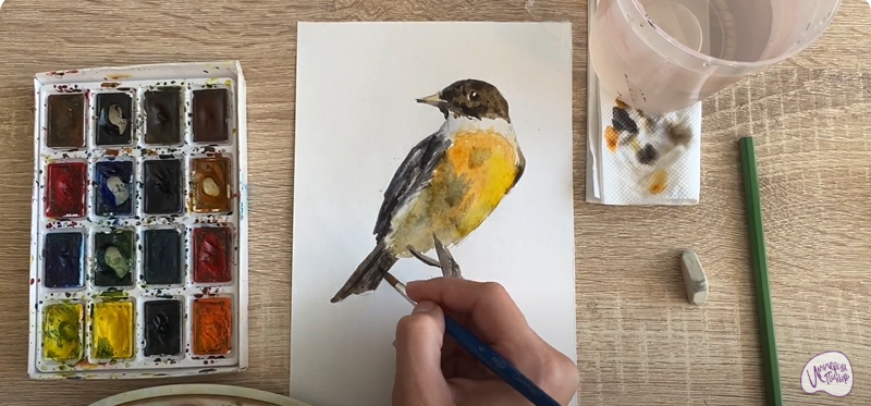 Рисуем Большой чекан