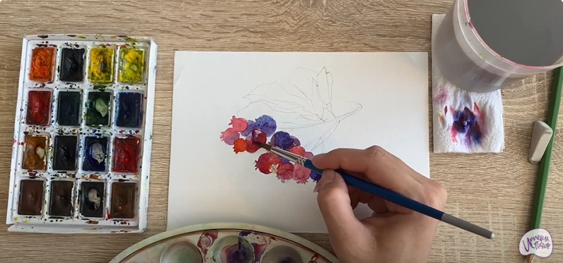 Рисуем Ирга