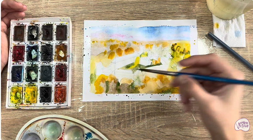 Рисуем Звенигород