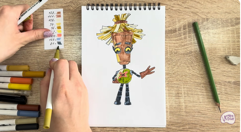 Рисуем Баквит из "Герои Энвелла"