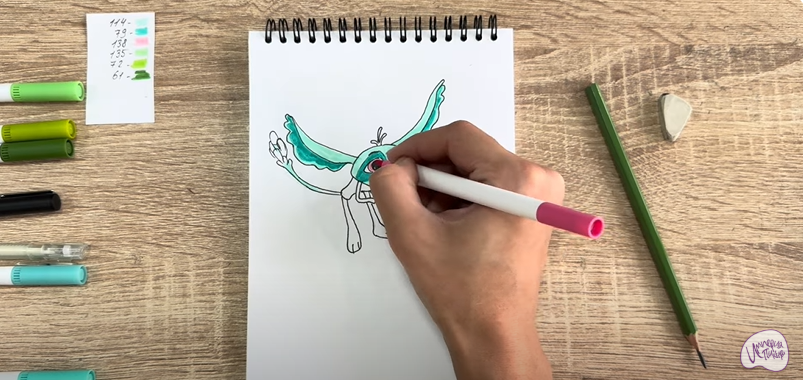 Рисуем Печалька из "Сказочный Патруль"