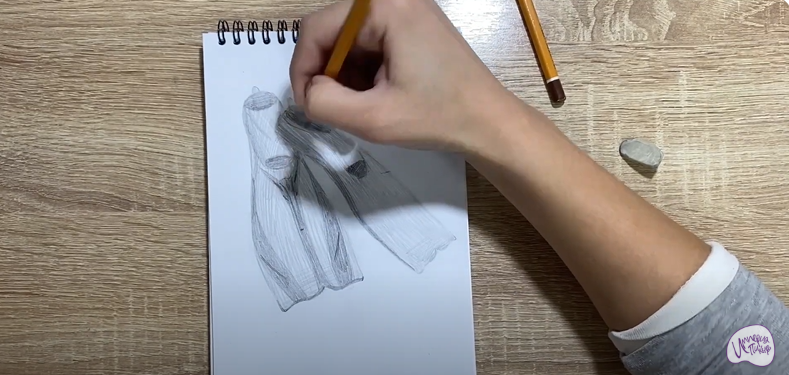Рисуем Ласты для плавания