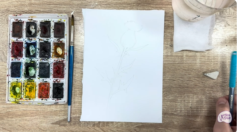 Рисуем Бодяк