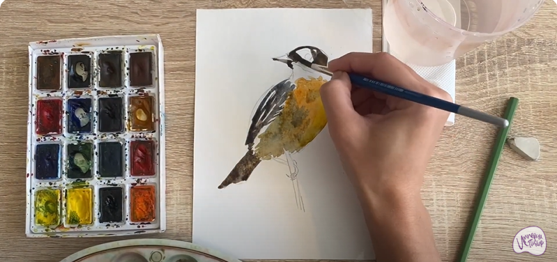 Рисуем Большой чекан