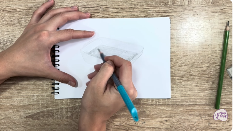 Рисуем Форма для запекания