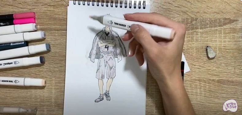 Рисуем Сейджуро Акаши