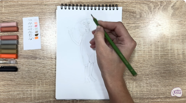 Рисуем Добби