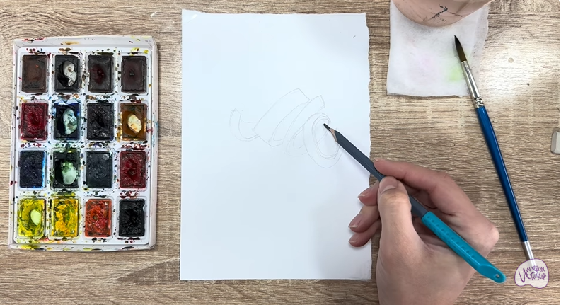 Рисуем Цедра лимона