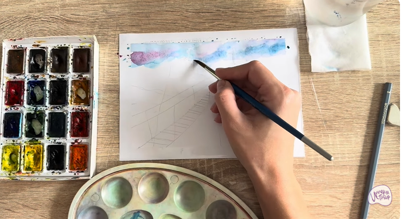 Рисуем Гора Ай-Петри