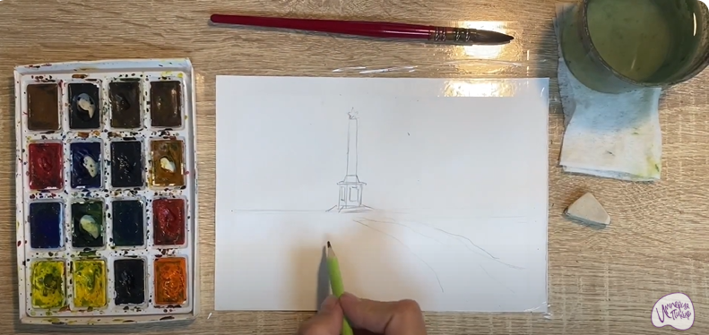 Рисуем Великие Луки